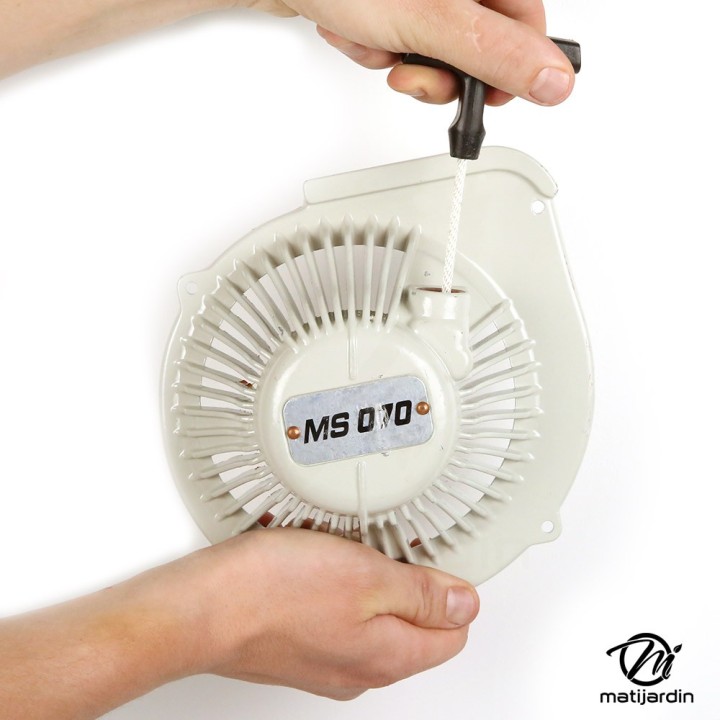 Lanceur complet pour tronçonneuse Stihl 070 090 Contra. Nouveau modèle