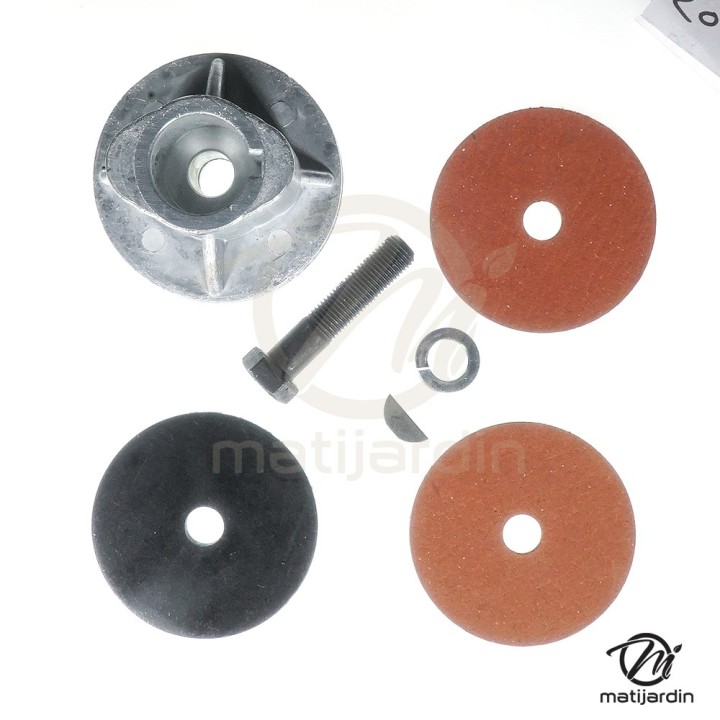 Support court à friction. Universel. Pour arbre Ø 22 mm