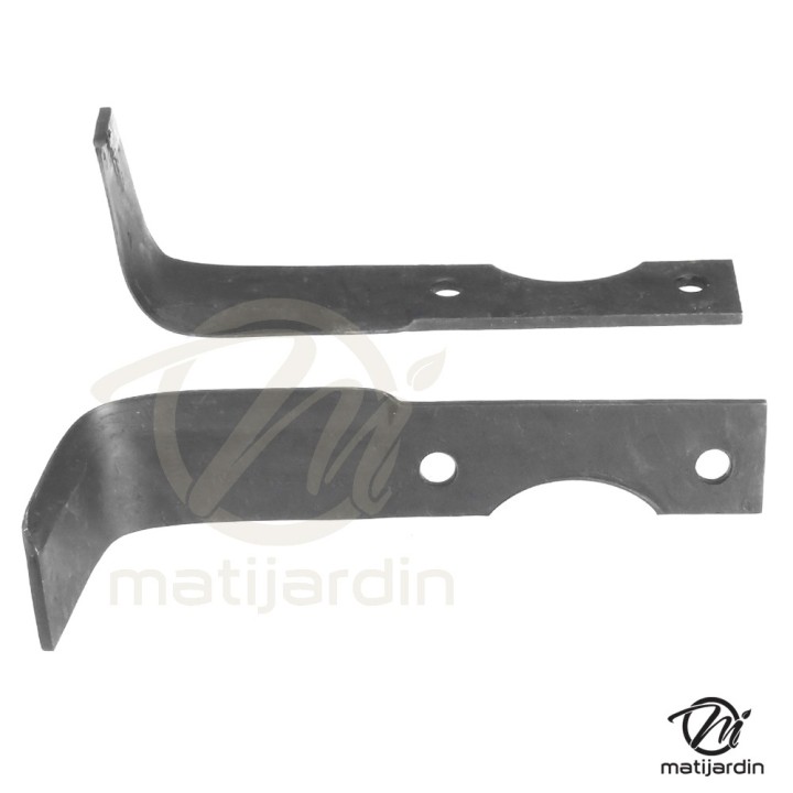 Outils, couteaux de fraise pour Agria N° 1250-254, 25498, 1250-257 97, 25497