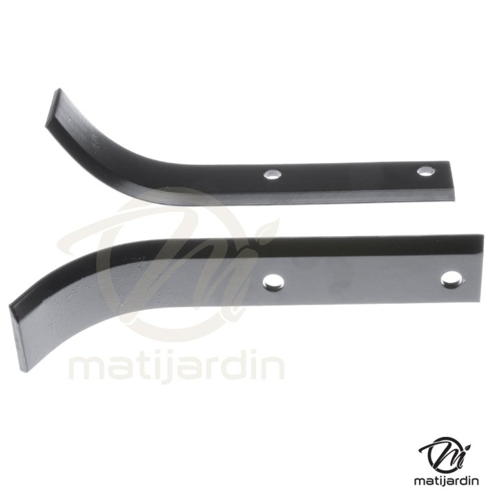Outils, couteaux de fraises. Type bineur large. Ø de travail : 360 mm. Longueur : 225 mm