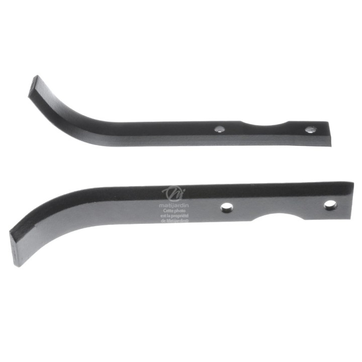 Outils, couteaux de fraises. Type bineur. Ø de travail : 360 mm. Longueur : 220 mm