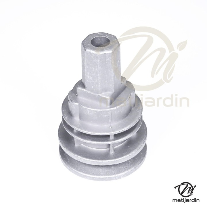 Support de lame, moyeu pour tondeuse Castelgarden N° 22465606/0