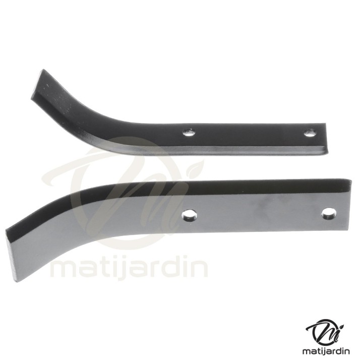 Outils, couteaux de fraises. Type bineur large. Ø de travail : 320 mm. Longueur : 210 mm