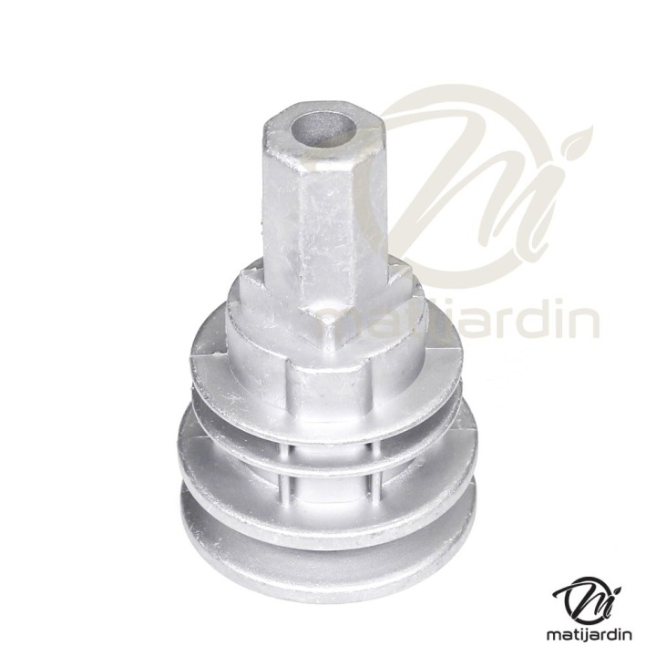 Support de lame, moyeu pour tondeuse Castelgarden N° 22465605/0