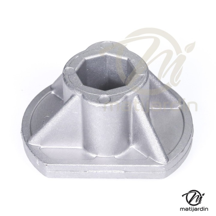 Support de lame, moyeu pour tondeuse Castelgarden N° 22465604/0