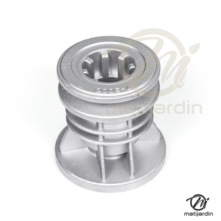 Support de lame, moyeu pour tondeuse Castelgarden N° 22465611/0