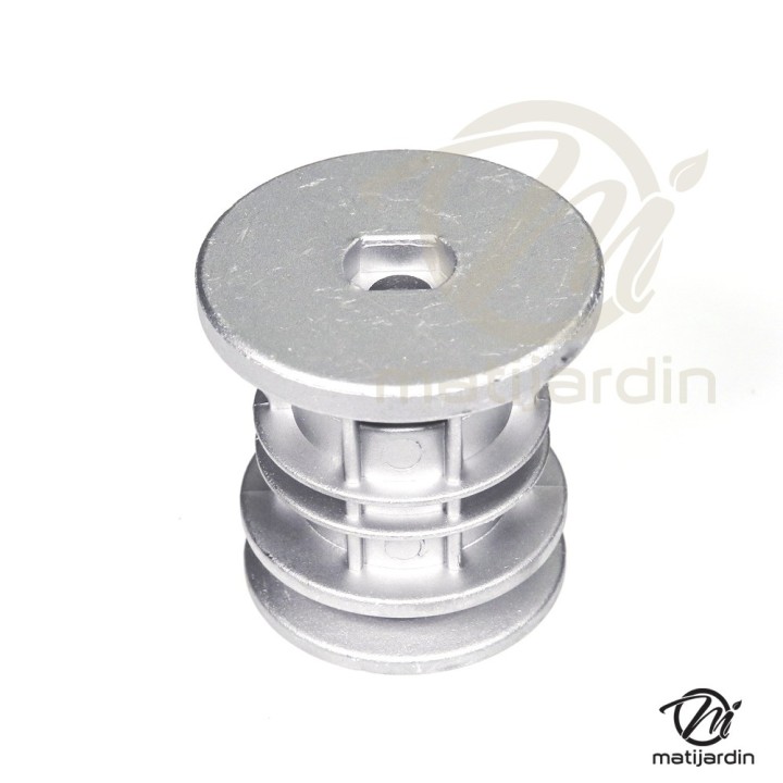 Support de lame, moyeu pour tondeuse Castelgarden N° 22465611/0