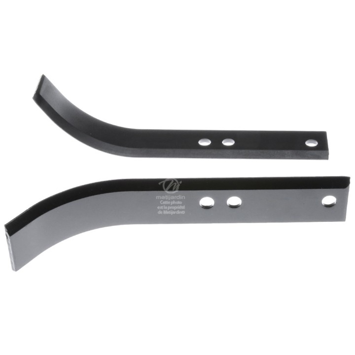 Outils, couteaux de fraises universels. Type bineur. Longueur : 240 mm
