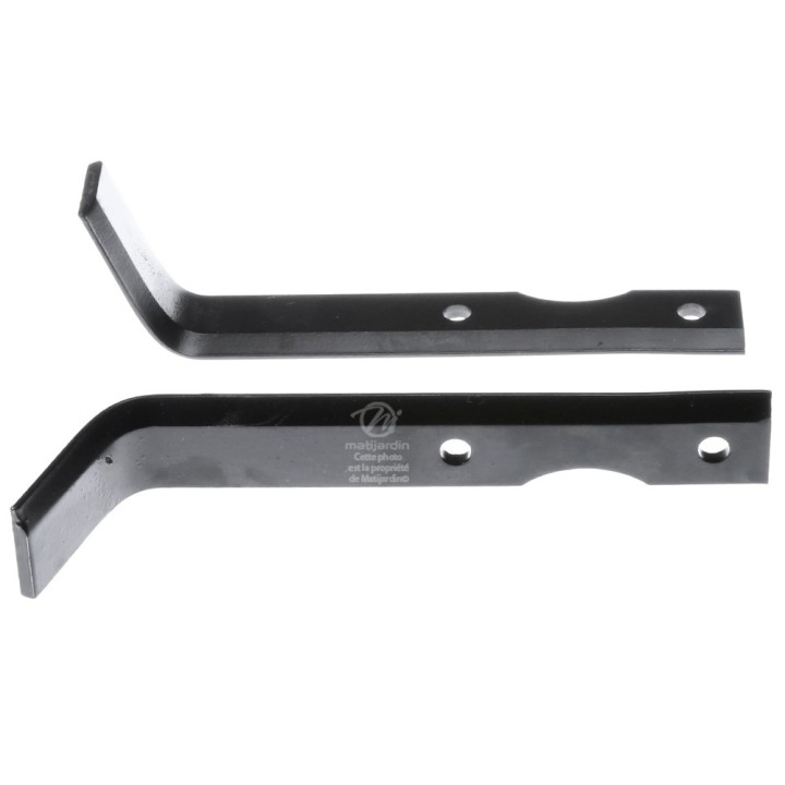 Outils, couteaux de fraises universels. Type sarcleur. Longueur : 190 mm