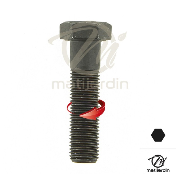Vis de lame pour Castelgarden, MTD, Noma, Stiga. Ø 9,5 mm