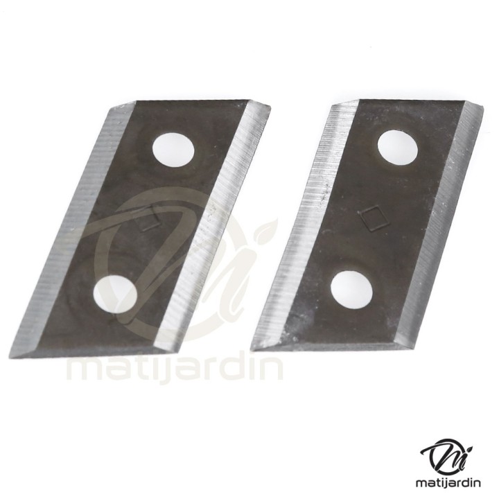 Couteaux broyeurs x2. Pour Alko N° 325030