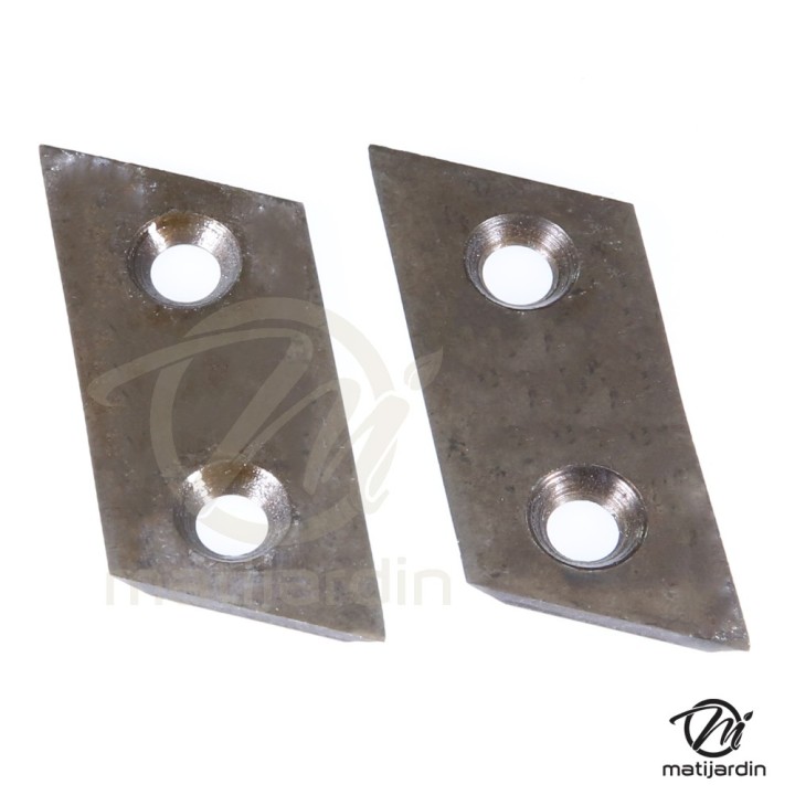 Couteaux broyeurs x2. Pour Alko N° 325030