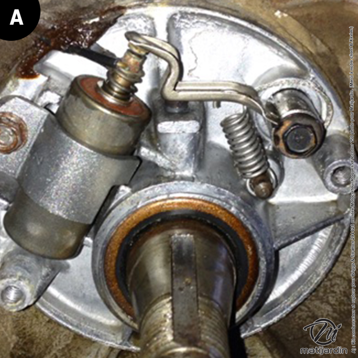 Kit condensateur et rupteur pour Briggs & Stratton. 294 628
