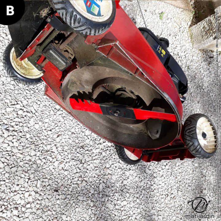 Lame tondeuse universelle mulching Oregon Gator Mulcher™. Coupe 47,6 cm