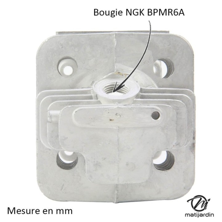 Cylindre piston pour débroussailleuse Mitsubishi TL52 Ø 44 mm
