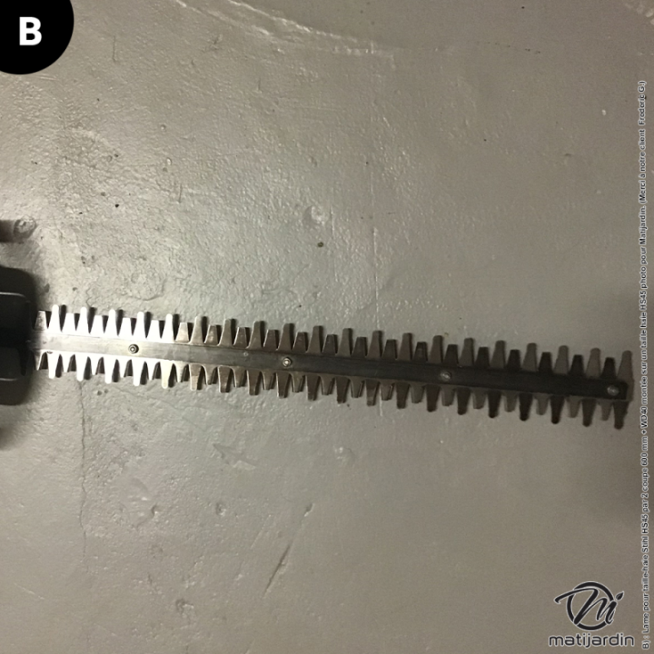 Lames pour taille-haie Stihl HS45 x2 + WD40. L 600 mm. 4228 710 6051, 4228 713 4110, 4228 713 4310