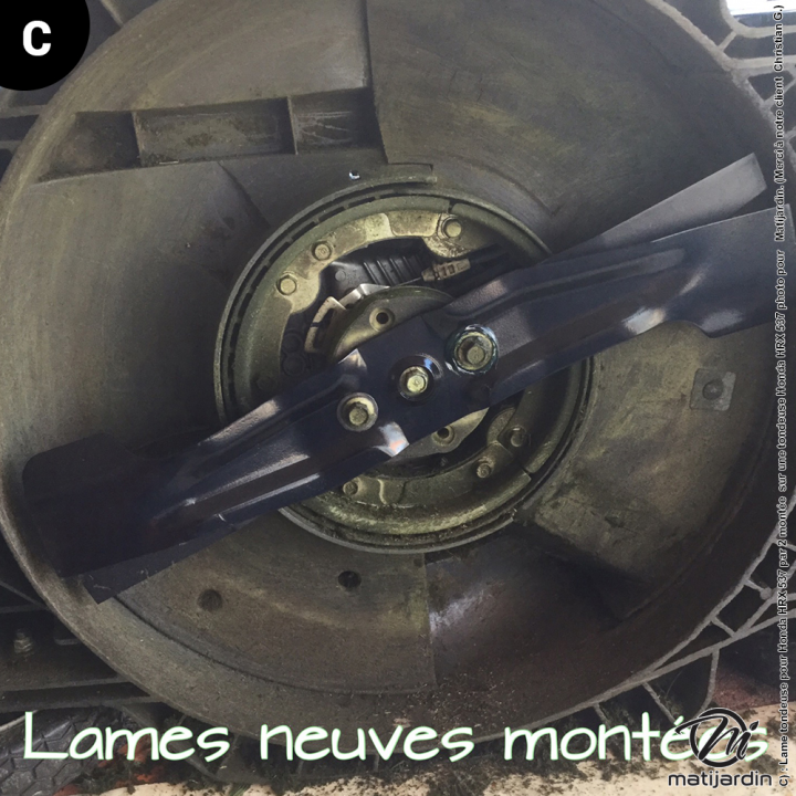 Lame tondeuse pour Honda HRX 537 par 2