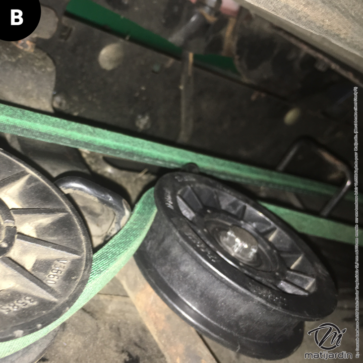 Courroie tondeuse Teknic 4L95 Kevlar Trapézoïdale - 12,7 mm x 2413 mm