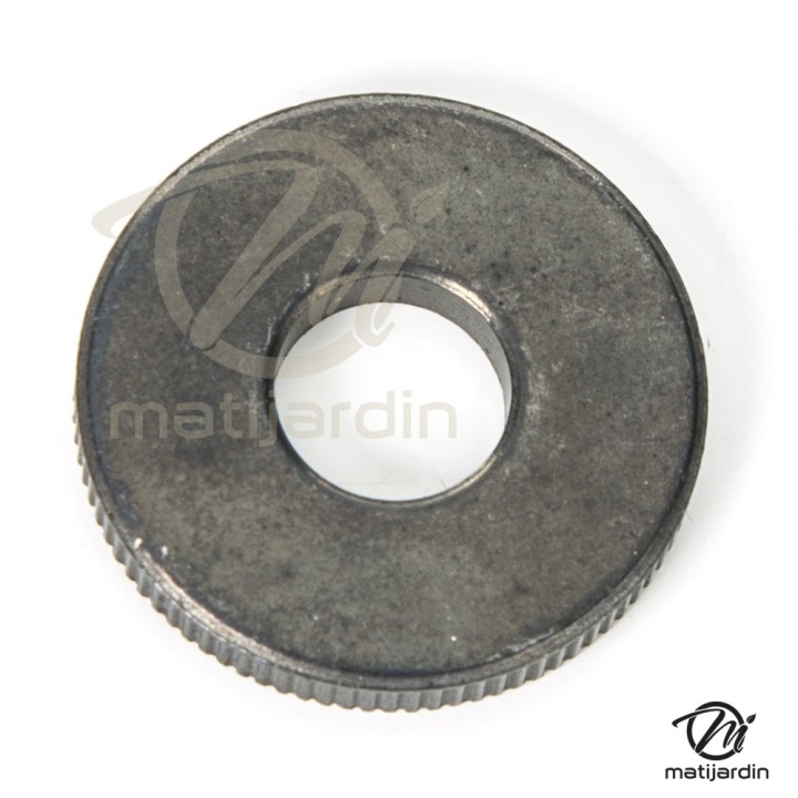 Rondelle réduction, serrage pour lame tondeuse. Ø ext 25,4 mm. Alésage 9,5 mm