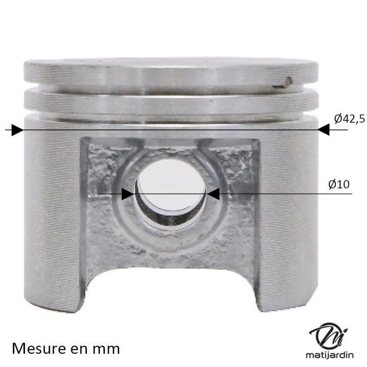Cylindre piston + pâte à joint pour tronçonneuse Stihl 025, MS 250, MS250 C