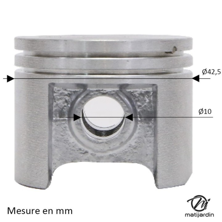 Cylindre piston pour tronçonneuse Stihl 025, MS 250, MS250 C