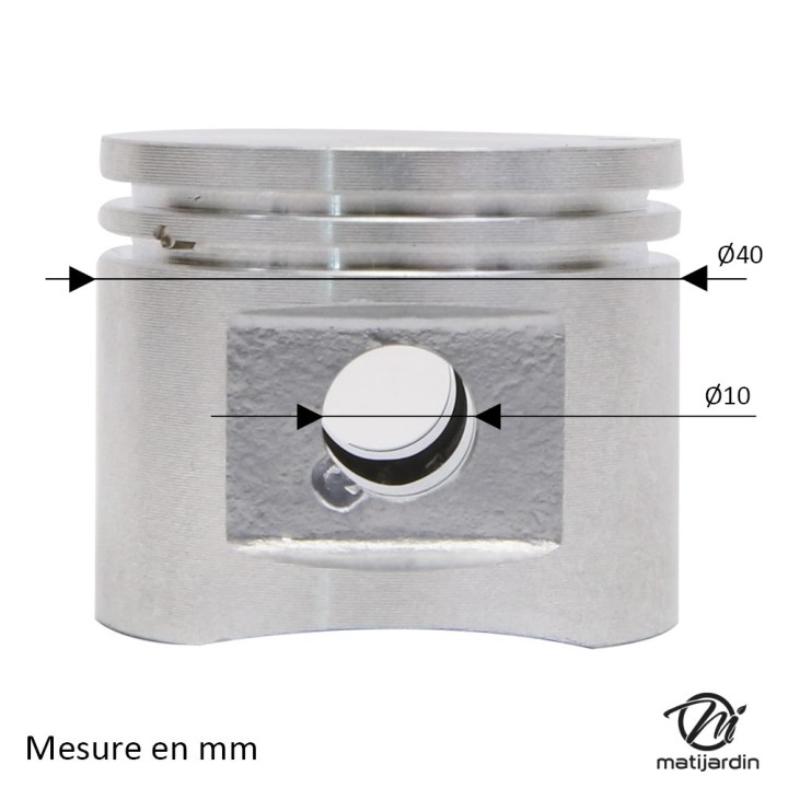 Cylindre piston pour tronçonneuse Stihl 023, MS230 + pâte à joint