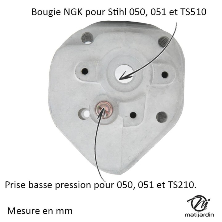 Cylindre piston pour découpeuse Stihl TS510