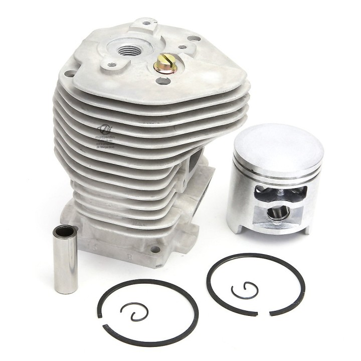 Cylindre piston pour tronçonneuse Stihl 050, 051, TS510. Ø 52 mm