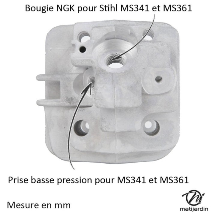 Cylindre piston pour tronçonneuse Stihl MS361C. Ø 47 mm