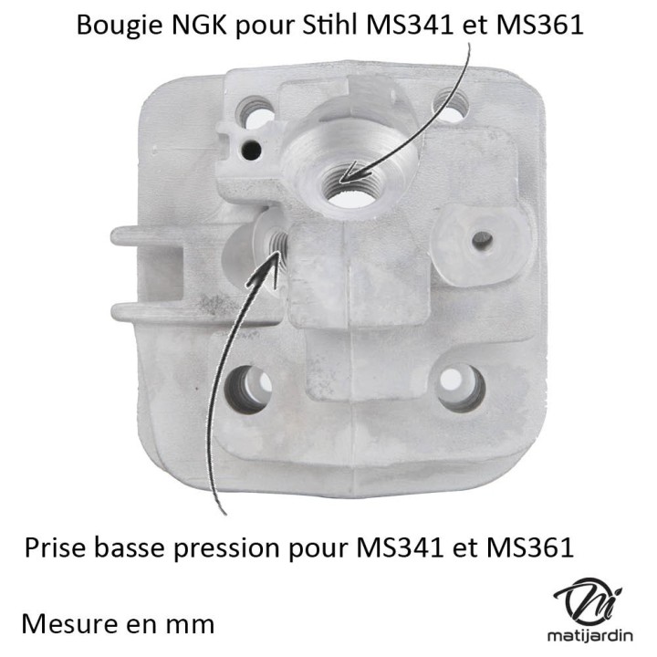 Cylindre piston pour tronçonneuse Stihl MS361. Ø 47 mm