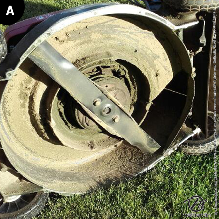 Lame tondeuse pour Honda HR215. N° 72511-VA2-000. Coupe 53 cm