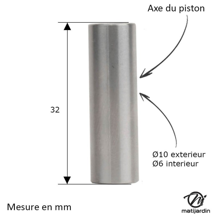 Cylindre piston pour découpeuse Stihl TS410, TS420. Ø 50 mm
