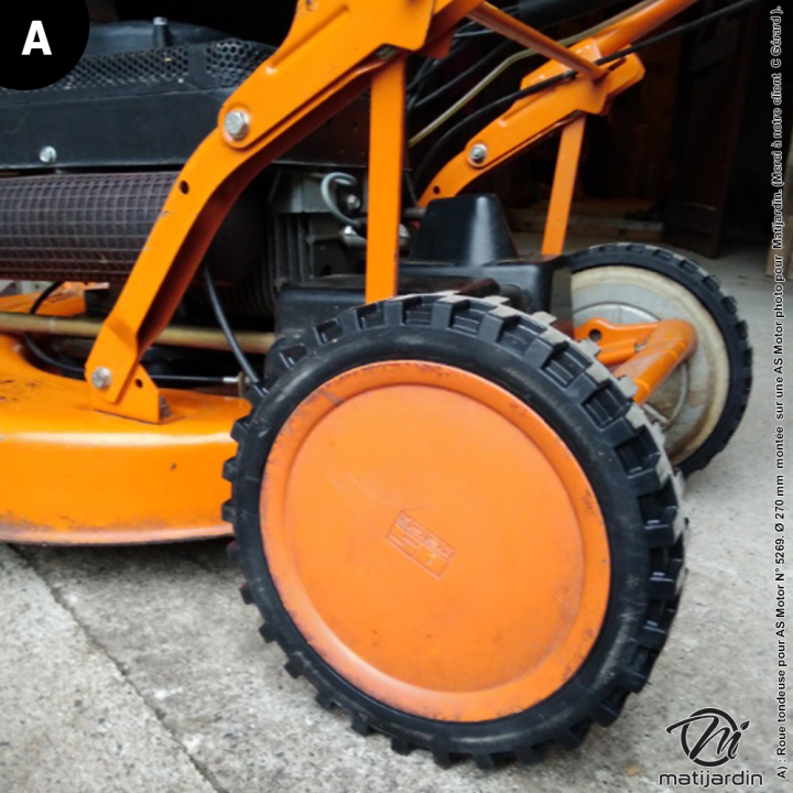 Roue pour tondeuse As Motor 5269