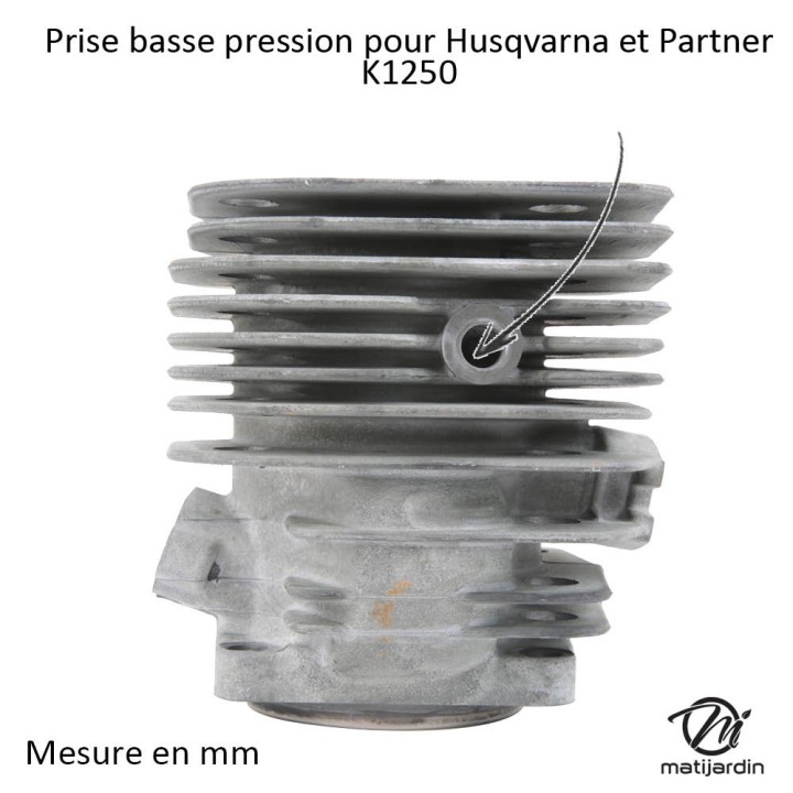 Cylindre piston pour découpeuse Husqvarna, Partner K1250. Ø 60 mm