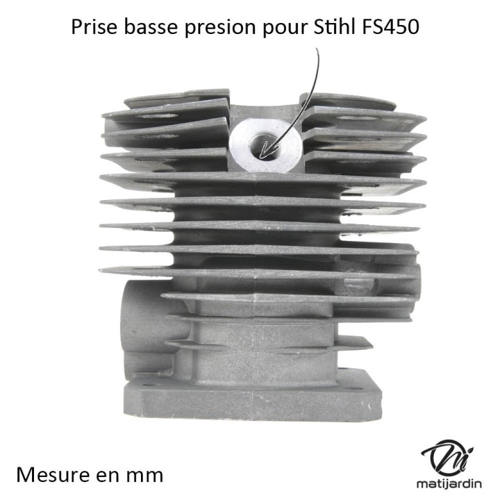 Cylindre piston pour débroussailleuse. Ø 42 mm. Pour Stihl FS450