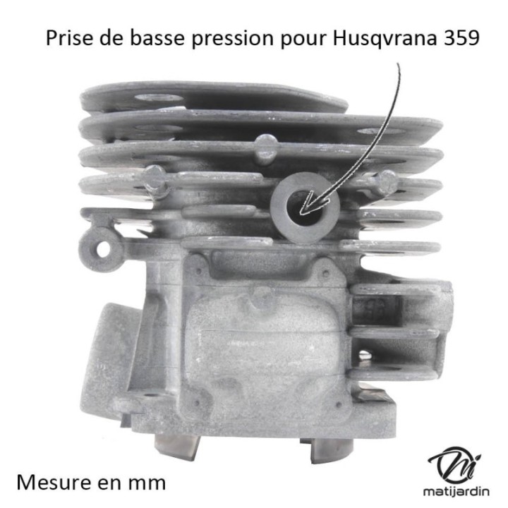 Cylindre piston pour tronçonneuse Husqvarna 359. Ø 47 mm