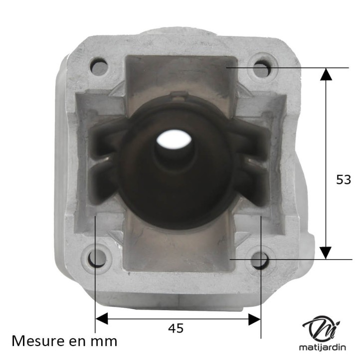 Cylindre piston pour tronçonneuse Husqvarna 340. Ø 40 mm