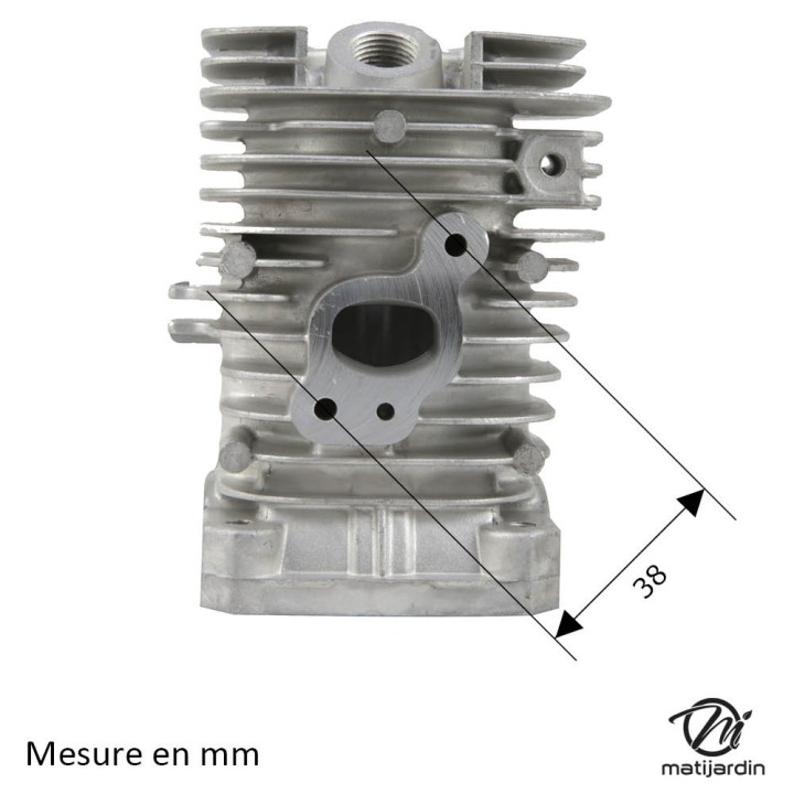 Cylindre piston pour tronçonneuse Jonsered CS2137, CS2138. Ø 41 mm
