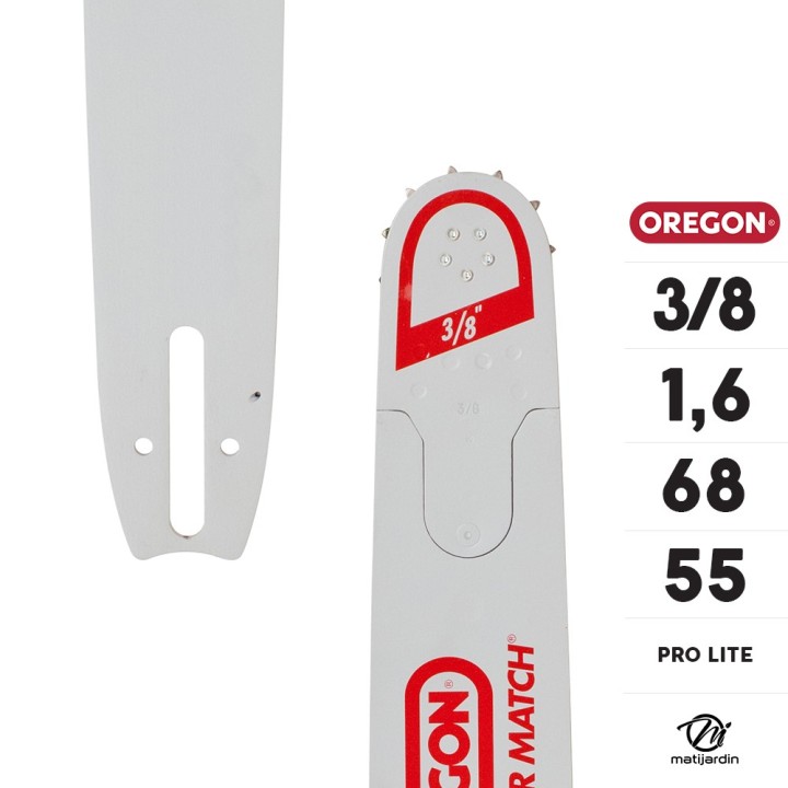 Guide tronçonneuse Oregon Pro-lite. 55 cm