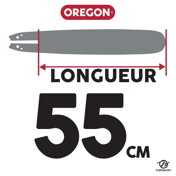 Guide tronçonneuse Oregon Pro-lite. 55 cm