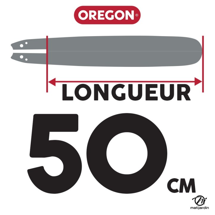 Guide tronçonneuse Oregon Pro-Am D024. 50 cm