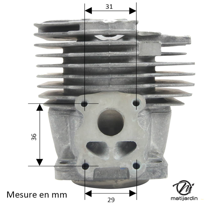 Cylindre & piston pour Stihl MS441 MS441 50mm