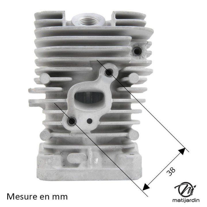 Cylindre piston pour tronçonneuse Husqvarna 351. Ø 43 mm