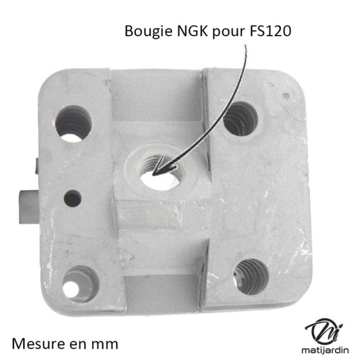 Cylindre piston pour débroussailleuse. Ø 35 mm. Pour Stihl FS120