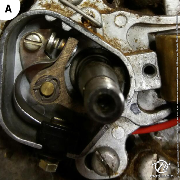 Rupteur pour tronçonneuse Homelite XL 700, XL 800, XL 900, XL 913M, XL 2100 S