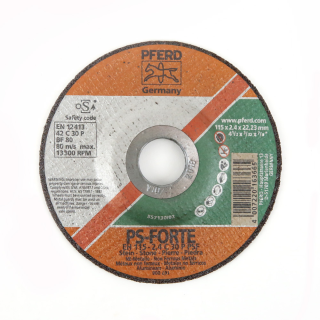 Disques à découper des matériaux x25. Ø 115 mm. Alésage 22,2 mm. Epaisseur 2 mm