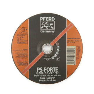 Disques à ébarber des matériaux x10. Ø 230 mm. Alésage 22,2 mm. Epaisseur 6 mm