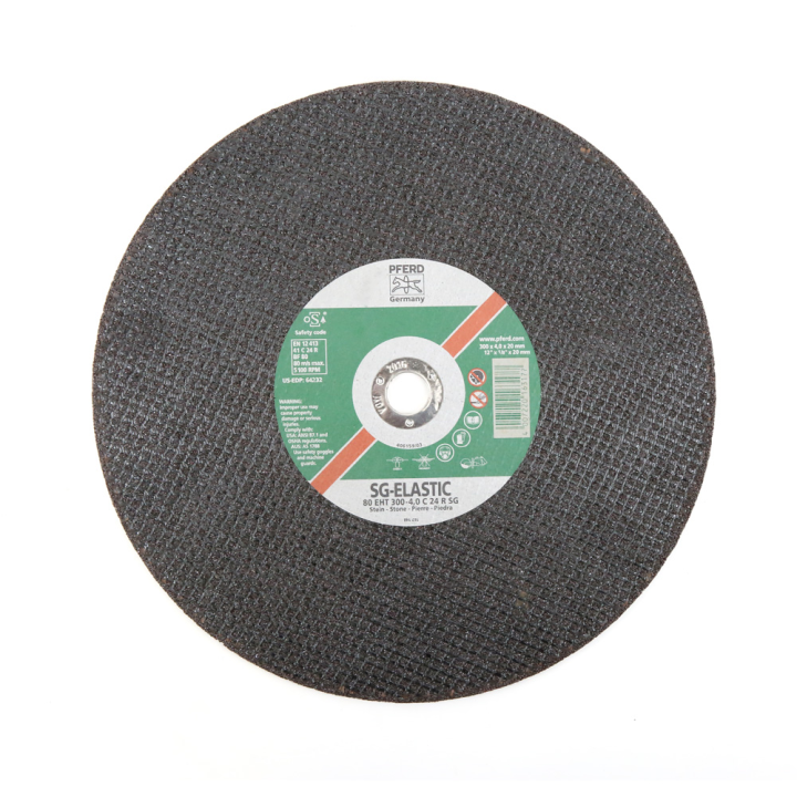 Disque à découper les pierres dures. Ø 300 mm. Alésage 20,2 mm. Epaisseur 4 mm