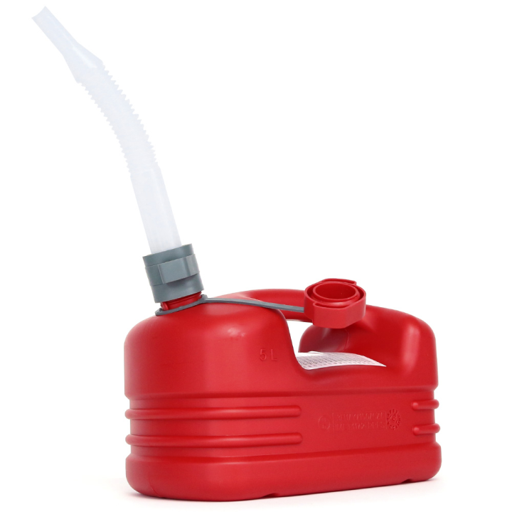 Bidon de 5 litres. Huile, essence, liquide alimentaire