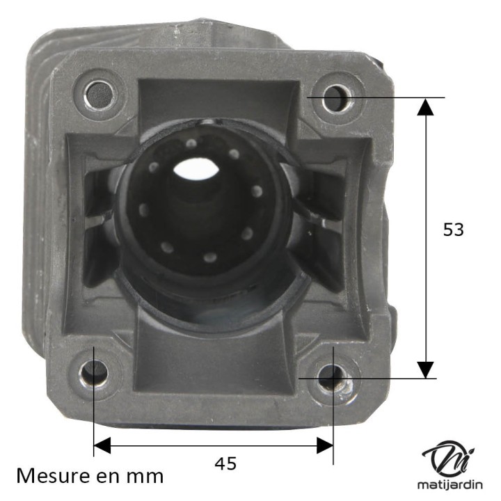 Cylindre piston tronçonneuse pour Husqvarna 340, 345, 350. Ø 42mm